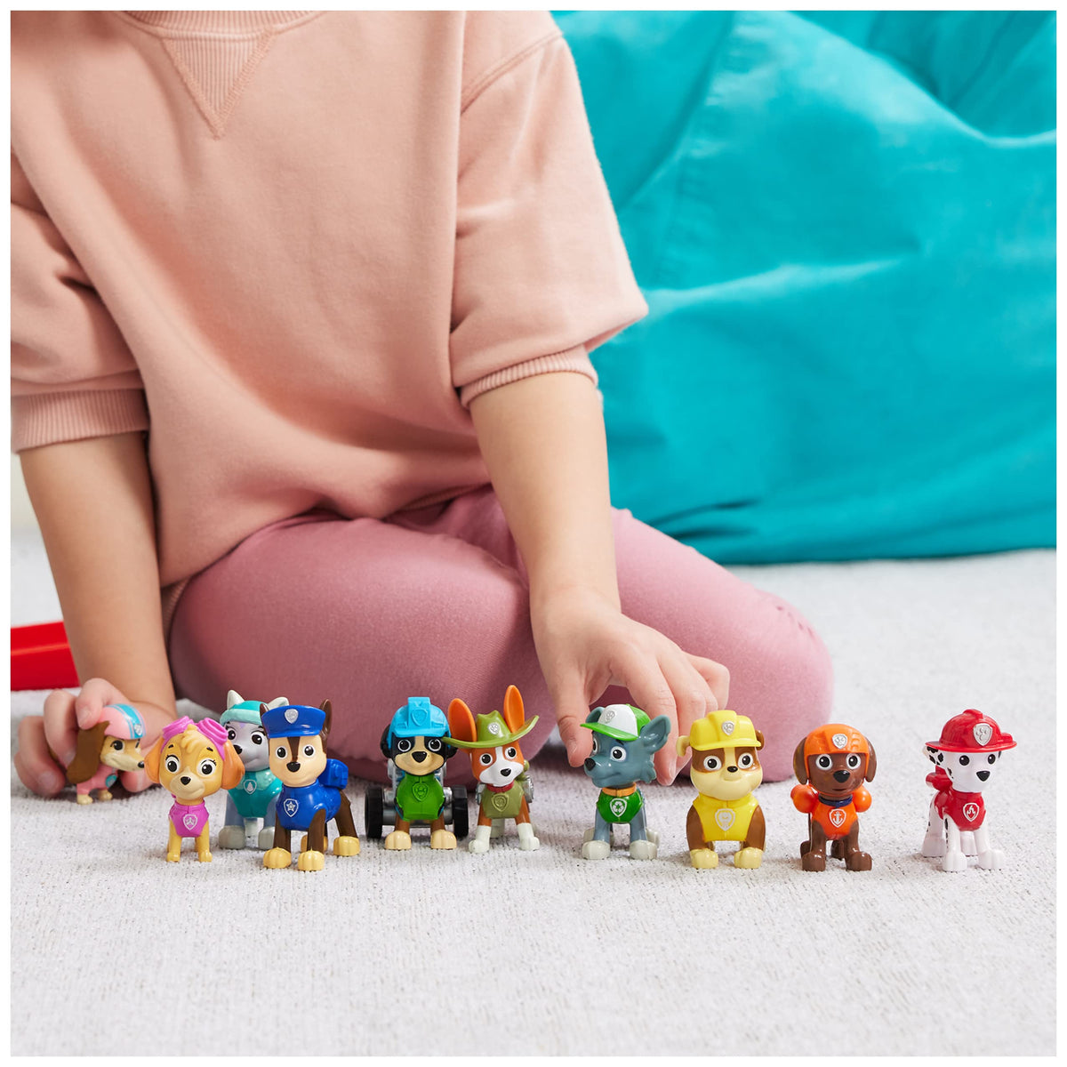 PAW Patrol All Pups on Deck Skye figure for airborne rescue adventures.