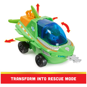 Paw Patrol Aqua Pups wings and dorsal fin add dynamic action to play.