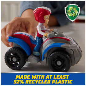 PAW Patrol ATV features working wheels for realistic action.