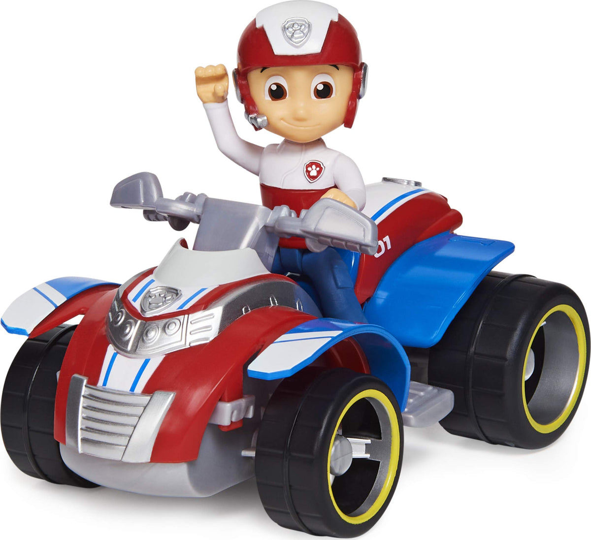 PAW Patrol authentic detailing on ATV boosts realistic pretend-play.