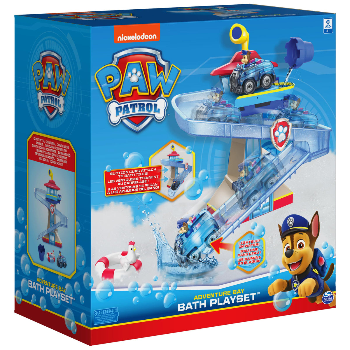 Paw Patrol bath toy set to collect with other PAW Patrol pieces