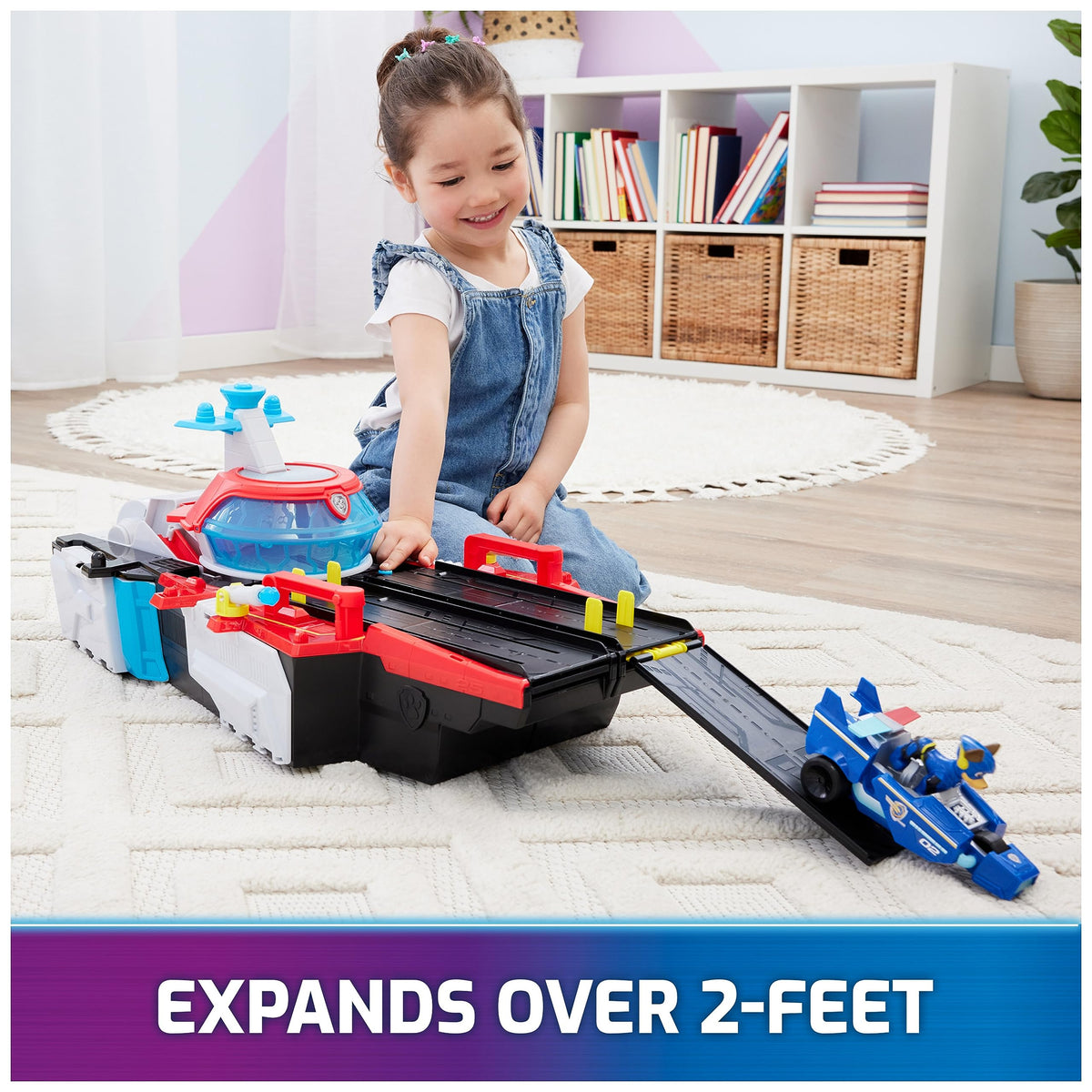 Chase action figure included for authentic storytelling