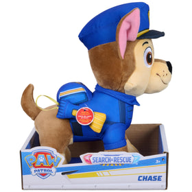 Ribbon-attached flashlight accessory for interactive missions.