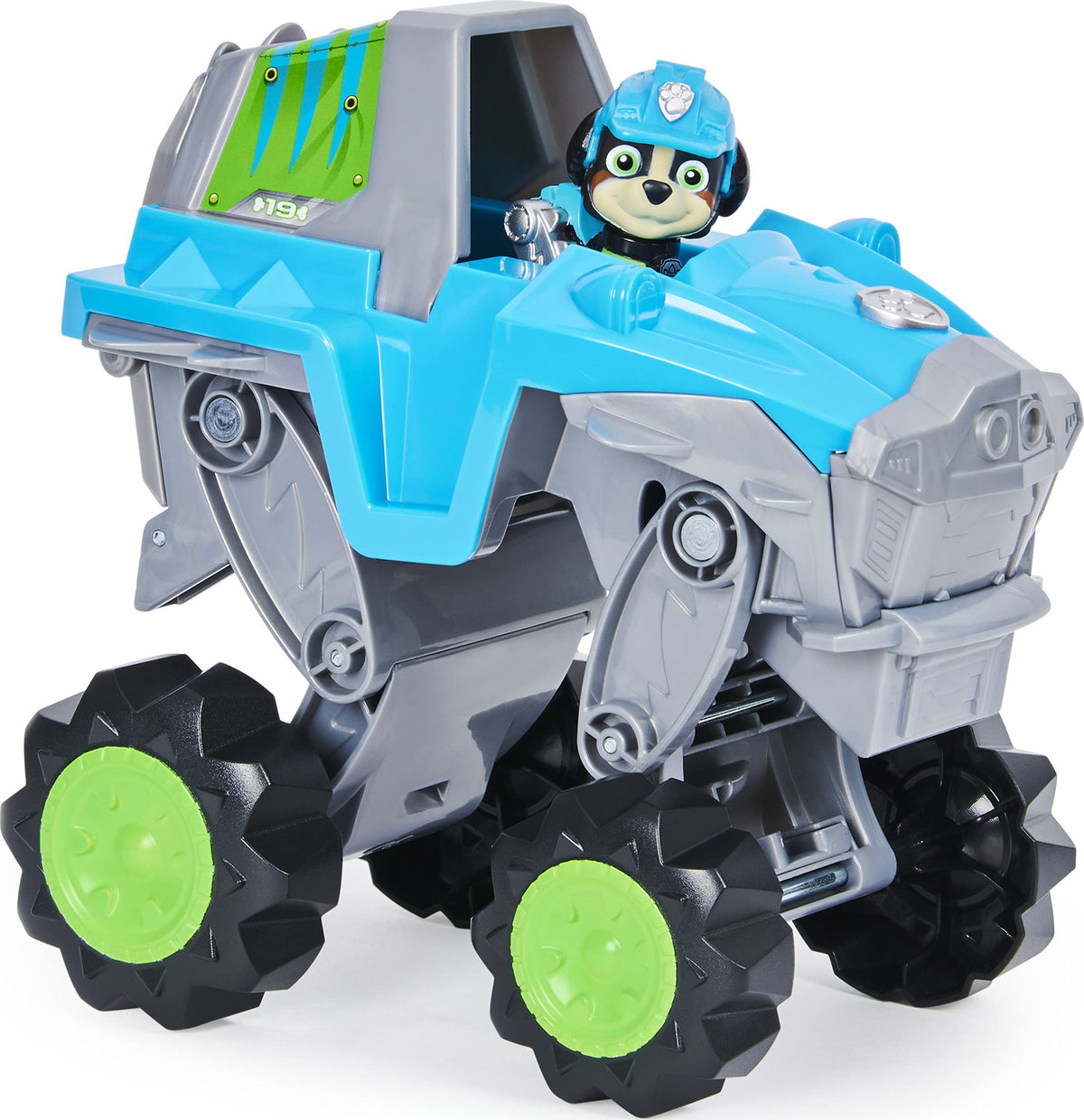 Rex collectible figure in Dino Rescue uniform ready for adventures.