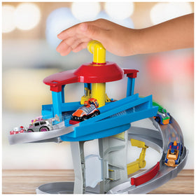 PAW Patrol dual garage launchers boost multi-vehicle action