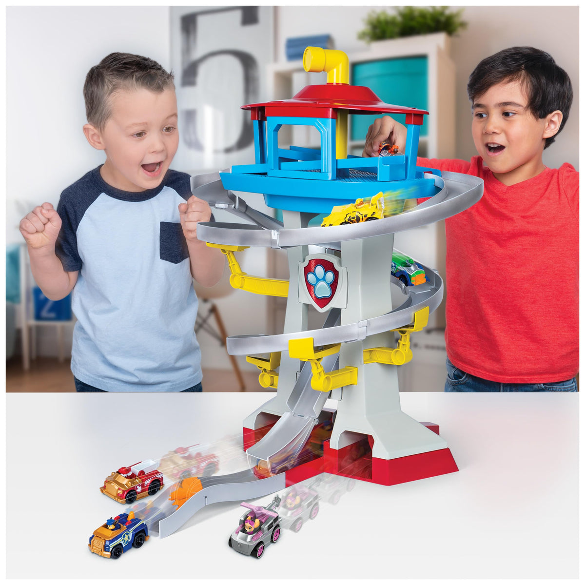 PAW Patrol exclusive Marshall 1:55 die-cast vehicle adds heroic rescue vibes