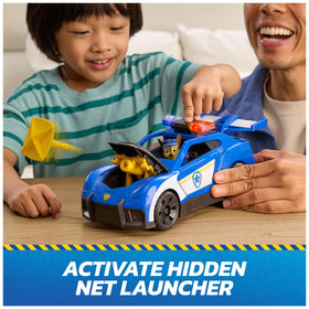Hidden projectile launcher under the hood adds obstacle-clearing action.