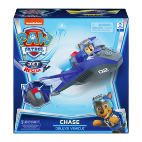 PAW Patrol Jet to the Rescue Chase deluxe vehicle lights up during play