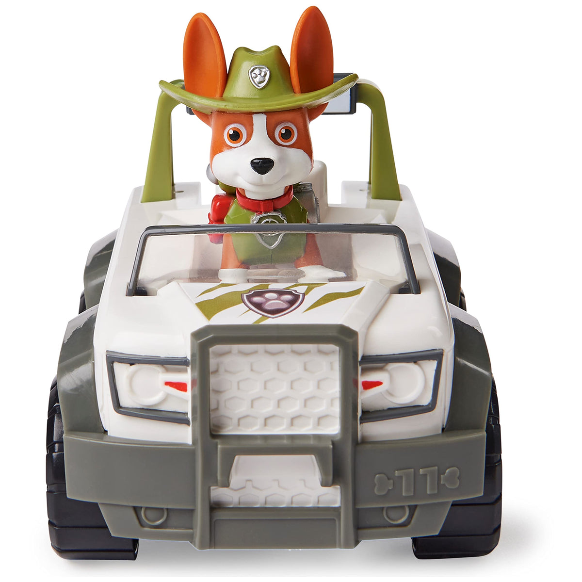 Paw Patrol Jungle Cruiser wheel detail showing rugged off-road design