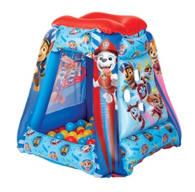 Paw Patrol crawl-through opening shows easy entry for toddlers