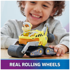 Paw Patrol Mighty Movie illuminated paws add extra excitement to play.