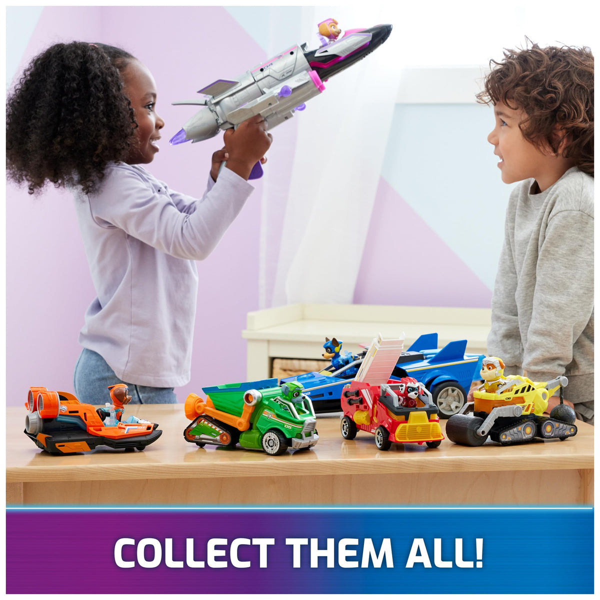 Includes Skye figure and vehicle for ready-to-play adventures.