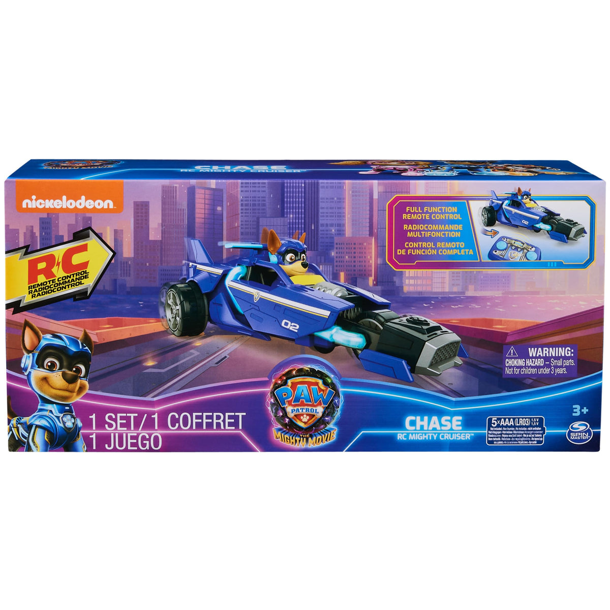 PAW Patrol Mighty Movie RC Car collection expansion pairs with other toys