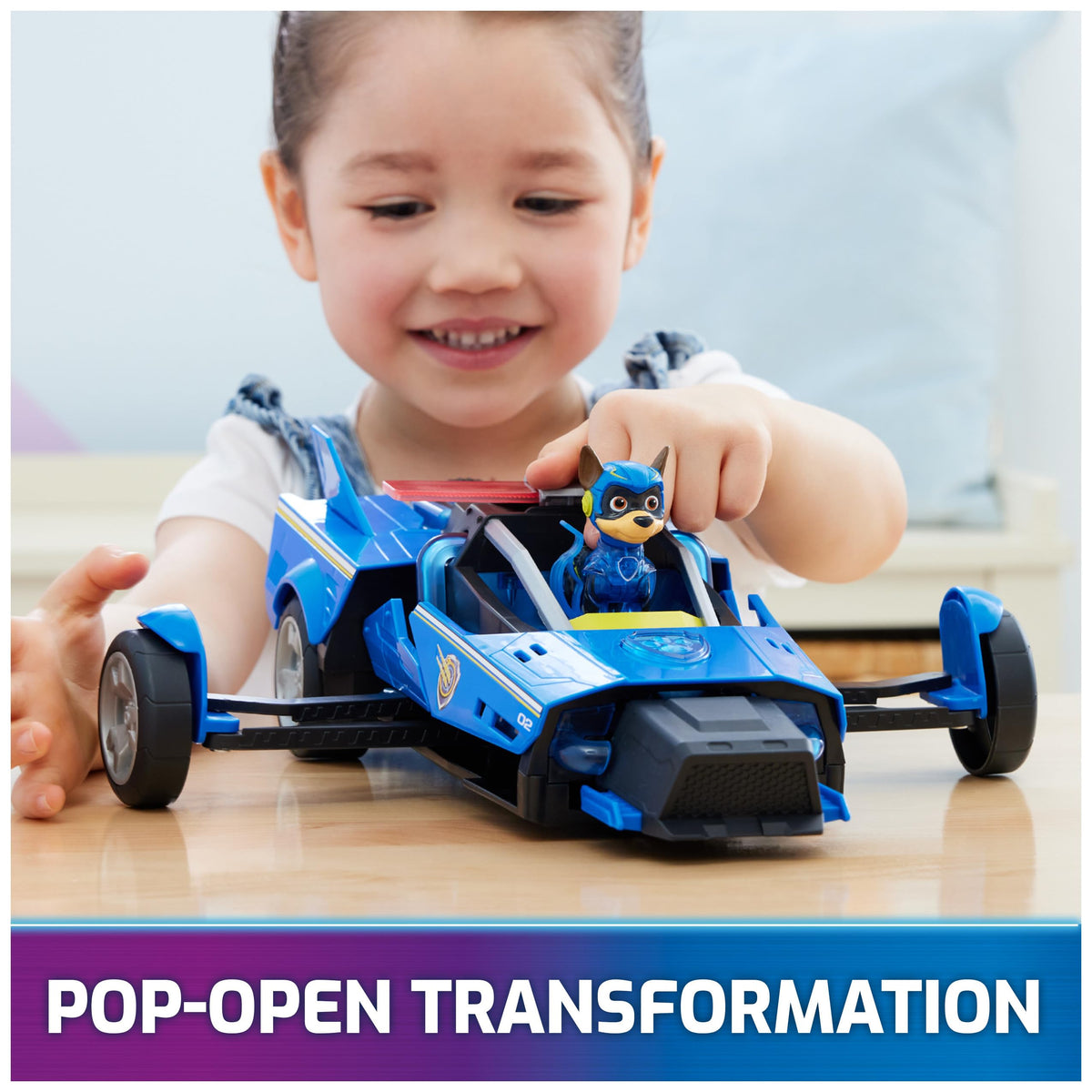 Paw Patrol Mighty Transforming Cruiser extended rescue mode for bigger mission play