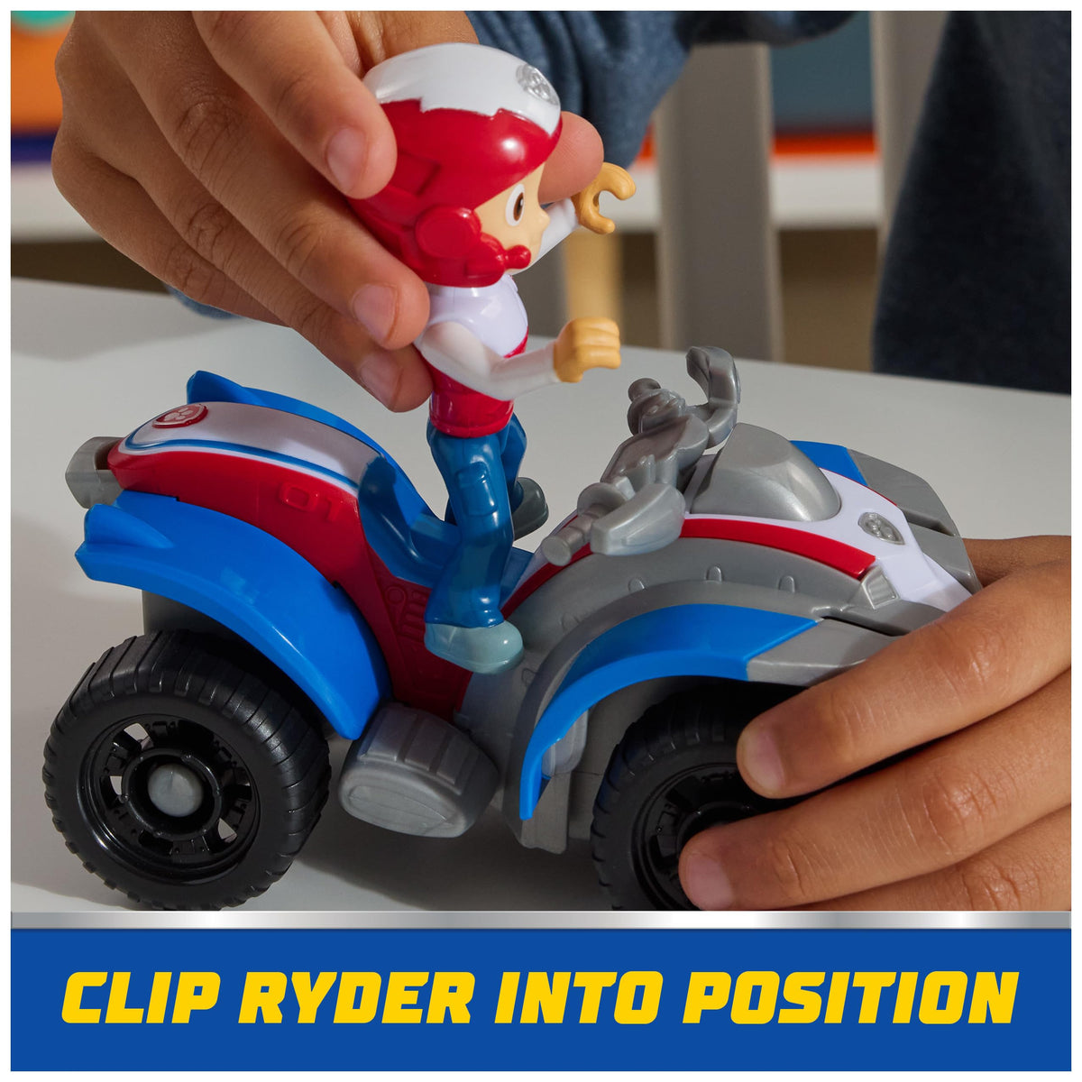 PAW Patrol Ryder ATV designed for preschool play and ages 3 and up.