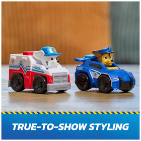 PAW Patrol Pup Squad racer Rocky vehicle for eco-friendly rescue play