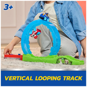 PAW Patrol Pup Squad Rescue Loop launcher enables quick, action-packed launches