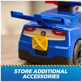 Driver seat fits Chase and an extra pup figure for teamwork.
