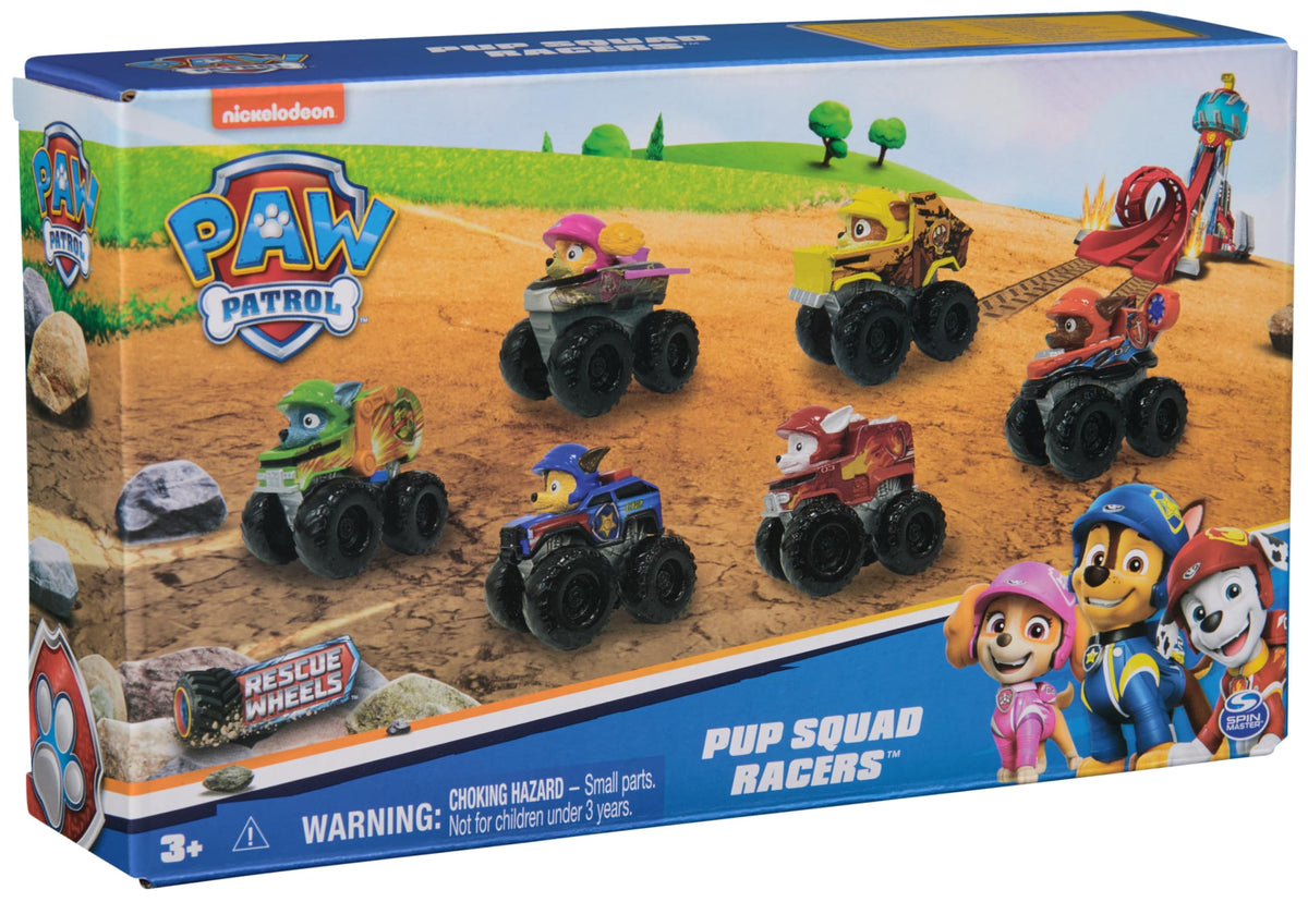 PAW Patrol Rescue Wheels gift set box, perfect for gifting.
