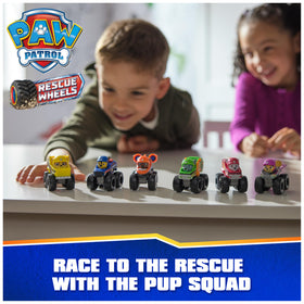 PAW Patrol Rescue Wheels Marshall side view racer, bright colors support active play.
