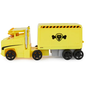 PAW Patrol Rubble construction pup in action pose for imaginative play