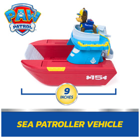 PAW Patrol Sea Patroller cockpit transform demonstrates quick land-sea transition for playtime.