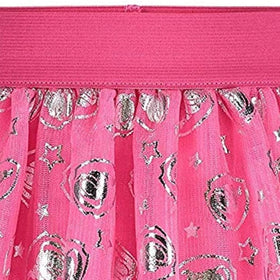 Paw Patrol Skye glitter-print graphic enhances excitement during dress-up.