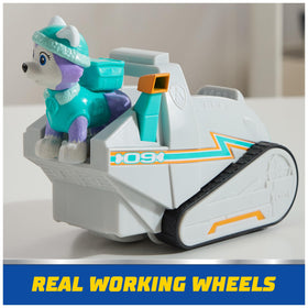 Movable claw feature supports interactive rescue poses during play.
