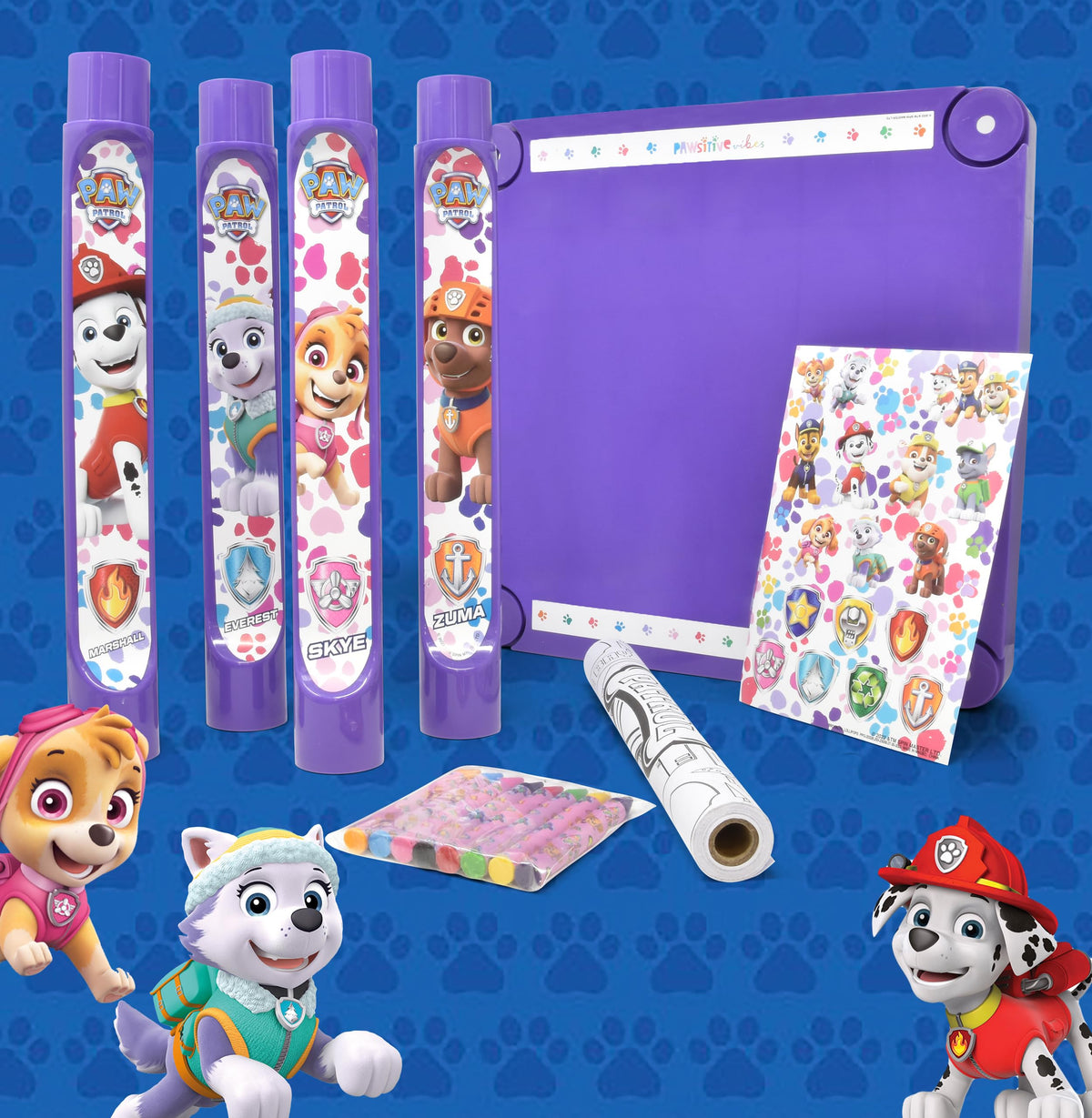 Paw Patrol table storage-friendly design fits small playrooms