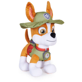 Paw Patrol Talking Tracker plush with bilingual phrases for interactive play