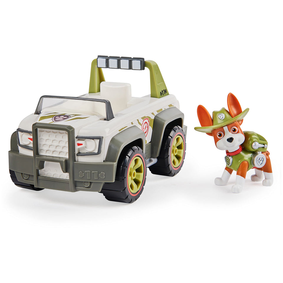 Paw Patrol Tracker Jungle Cruiser vehicle ready for action-packed missions