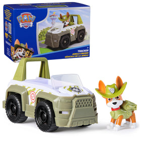PAW Patrol Tracker jungle-truck with rugged details for action-packed play