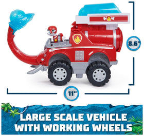 Paw Patrol wheels and tusks enable sturdy jungle rescues