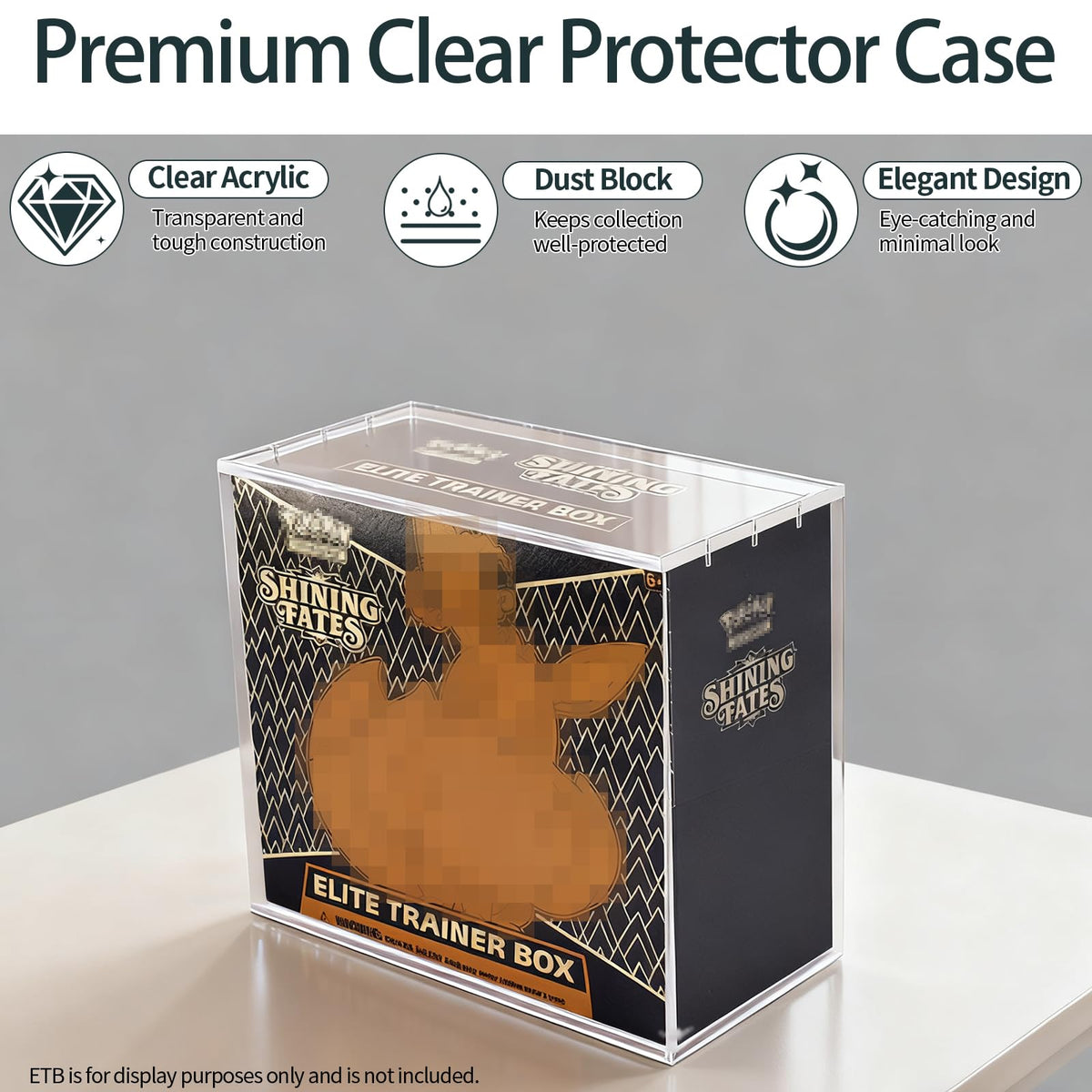 Paxato ETB protector case dust-moisture-seal keeps contents cleaner and less oxidized.