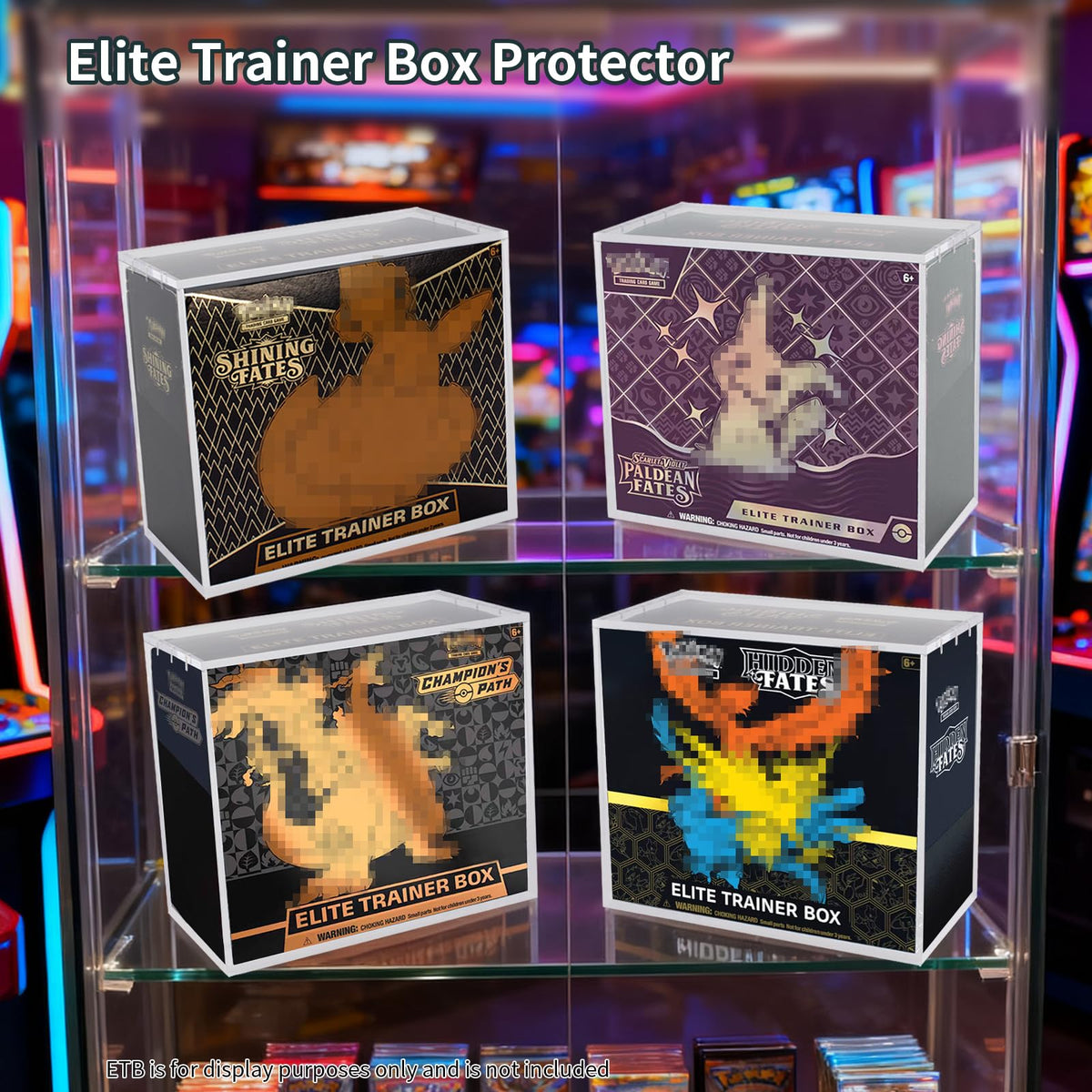 Paxato ETB protector case includes cleaning cloth for maintenance.