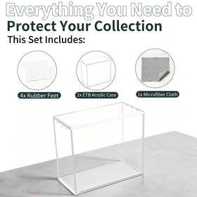 Paxato ETB protector case non-slip-feet prevents sliding on shelves.