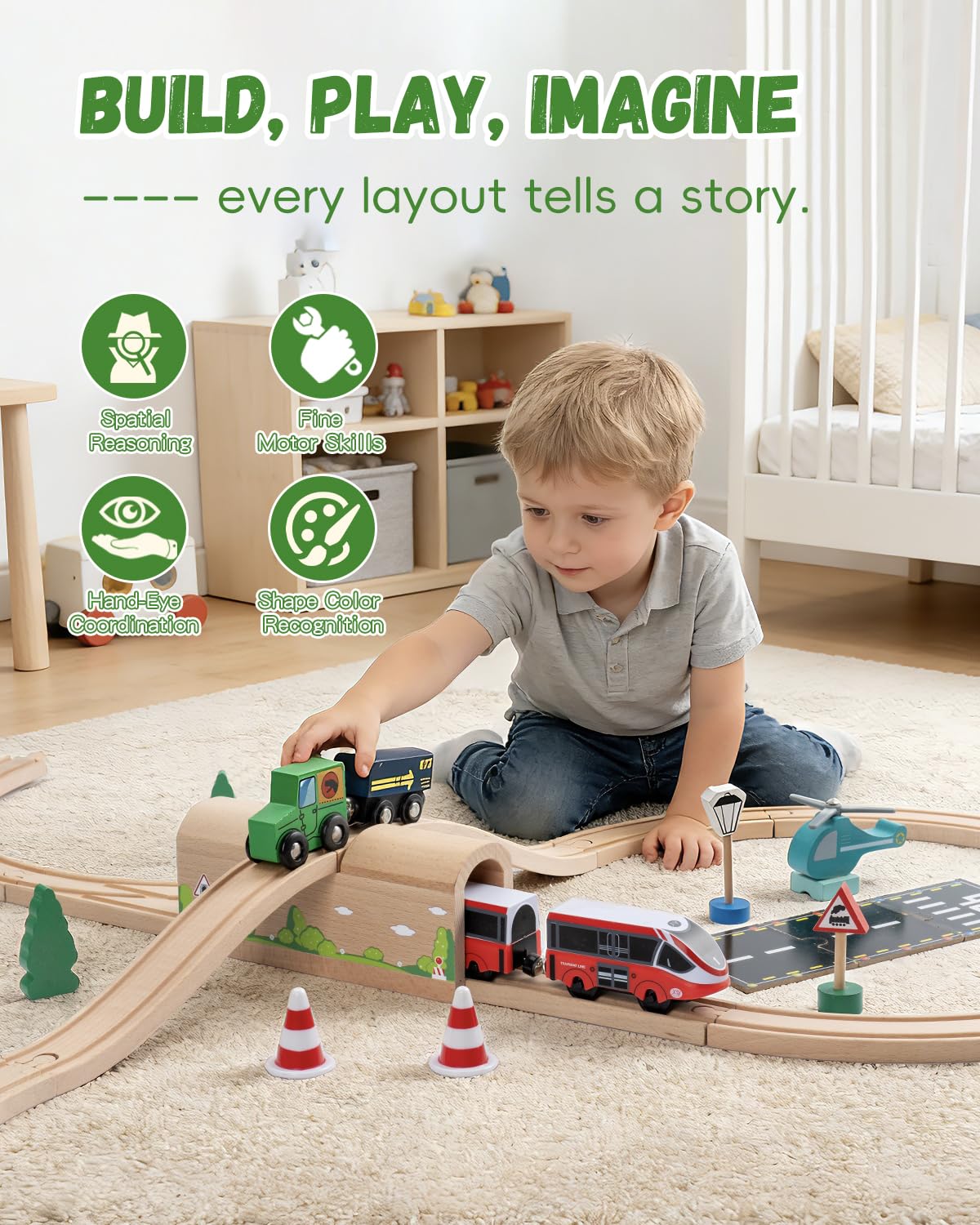 Payarma universal compatibility supports expandable play with other sets.