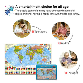PAYOHTO educational toy supports geography learning through interactive play.