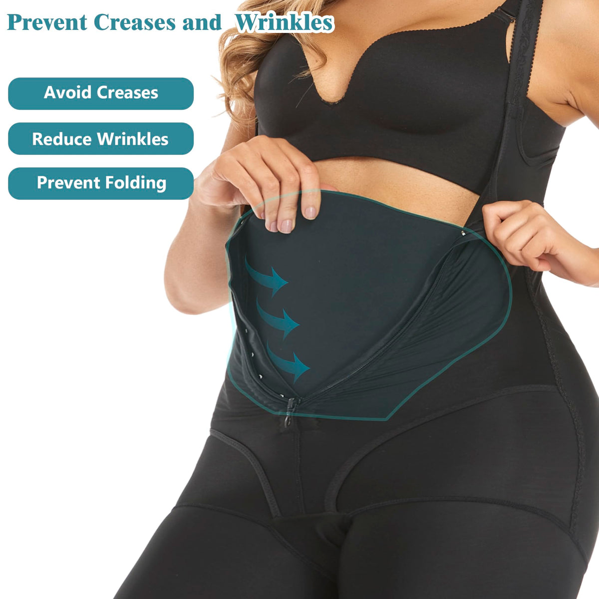 PAZ WEAN foam boards assembly demonstrating two-piece liposuction recovery kit