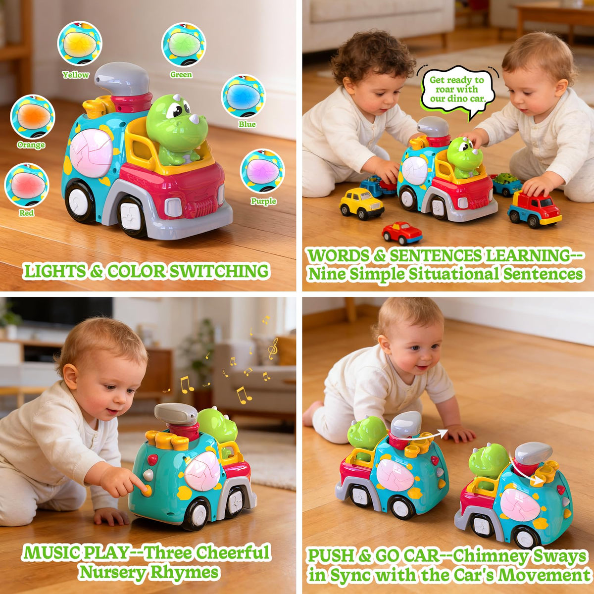 P&C Dinosaur Truck removable dino driver sparks imaginative storytelling.