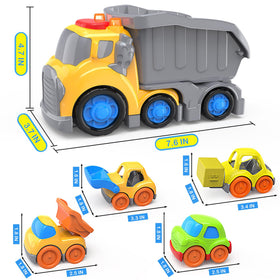 P&C dump truck tailgate action highlights realistic handling in play