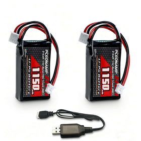 PCEONAMP SCX24 battery in a compact profile for tight crawls
