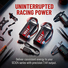 PCEONAMP compact LiPo reduces weight for better handling outdoors