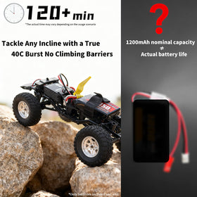 PCEONAMP SCX24 battery with PH2.0 connector enables quick plug-in