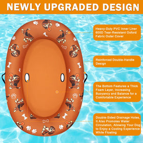 Pdpdoc float featuring double-layer seal to reduce leaks and deflation