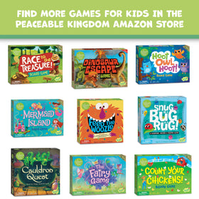 Peaceable Kingdom Acorn Soup Game age-2-plus packaging highlights suitability.
