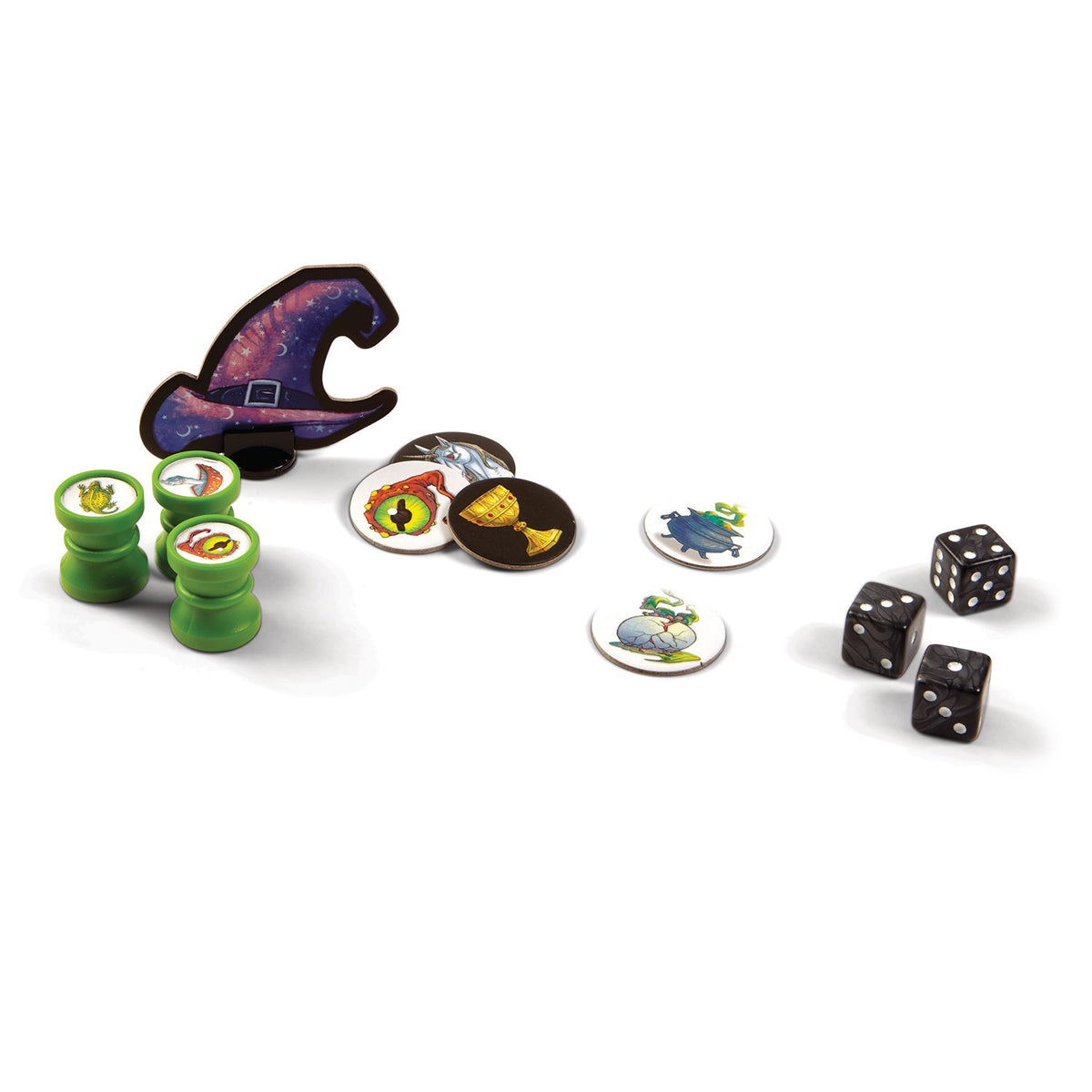 Children enjoy Peaceable Kingdom Cauldron Quest during a cozy game session.