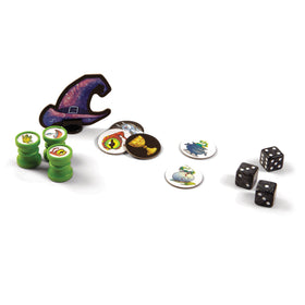 Children enjoy Peaceable Kingdom Cauldron Quest during a cozy game session.