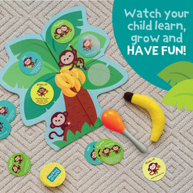 Peaceable Kingdom Monkey Around cards guide actions for cooperative, imaginative play.