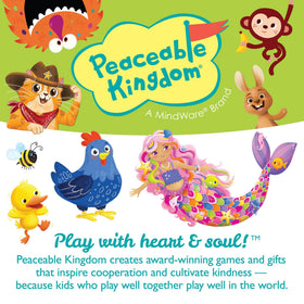 Peaceable Kingdom Duck Duck Dance kids playing together strengthens bonding and language use.